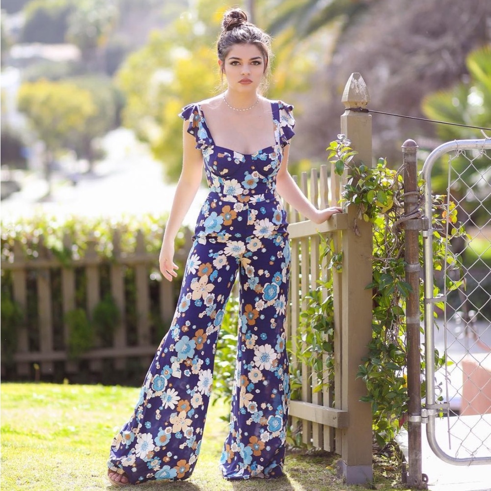 For Love & Lemons Magnolia jumpsuit